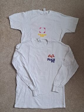 Peach Pit Band Shirt Bundle, Unisex Small